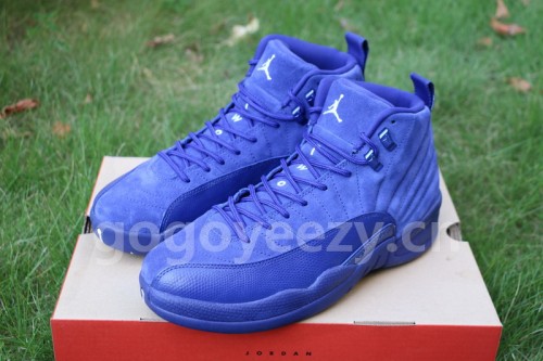 Authentic Air Jordan XII Premium “Deep Royal Blue”