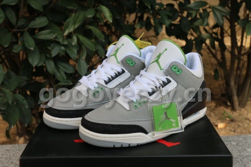Authentic Air Jordan 3“Chlorophyll”