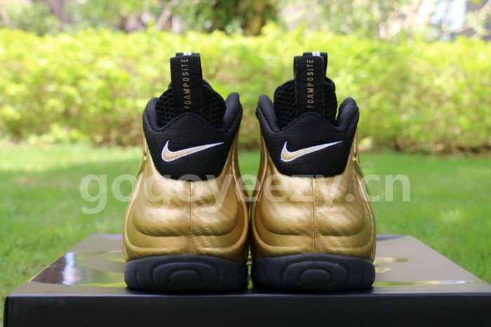 Authentic Air Foamposite Pro “Metallic Gold”