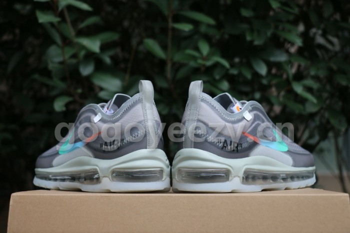 Authentic Off-White x Nike Air Max 97 Grey