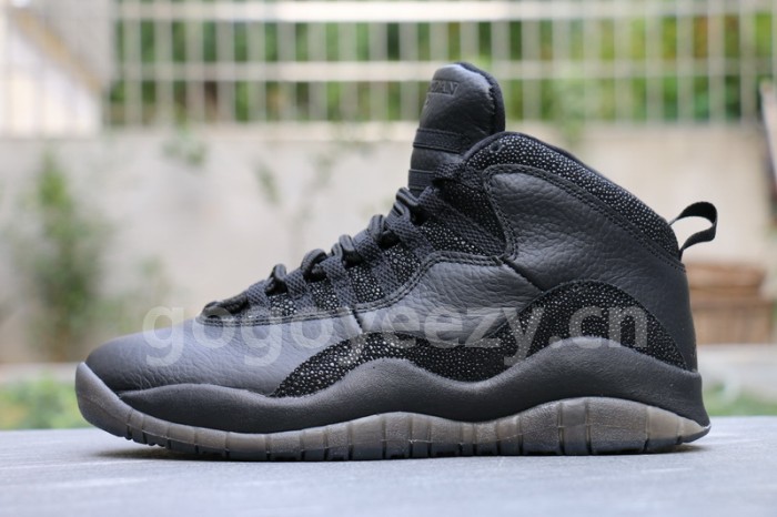 Authentic Air Jordan 10 “OVO” Black