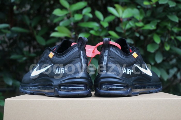 Authentic OFF White x Nike Air Max 97 Black