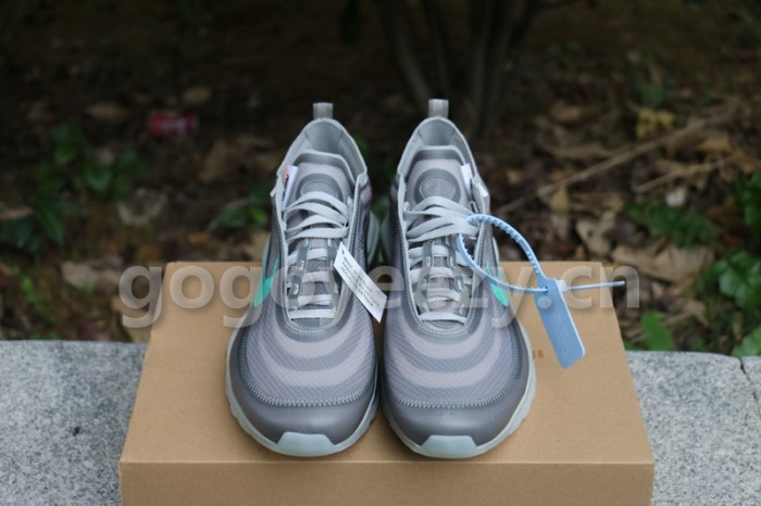 Authentic Off-White x Nike Air Max 97 Grey