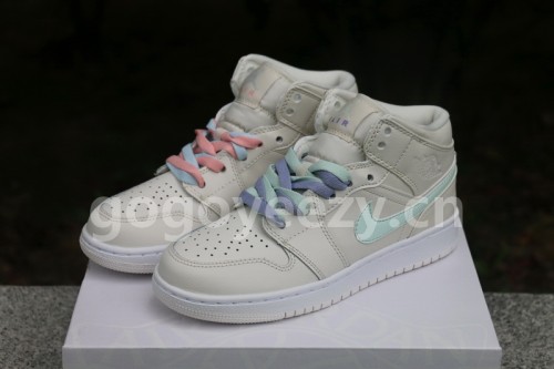 Authentic Air Jordan 1 GS Ret High SOH Beige