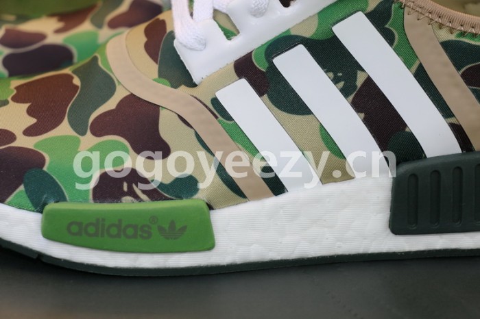 Authentic BAPE x AD NMD Olive