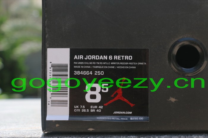 Authentic Air Jordan 6 “Championship Cigar”(limited)