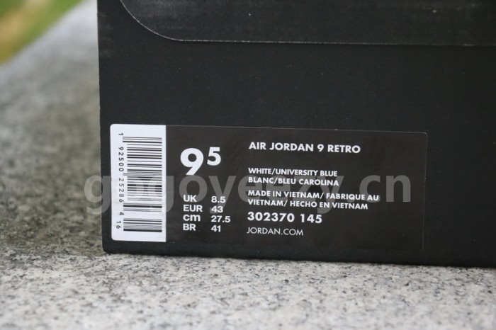 Authentic Air Jordan 9 Midnight Navy