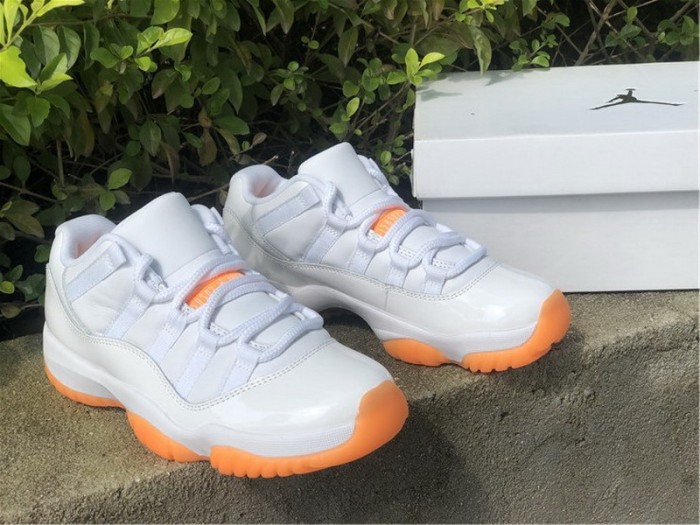 Authentic Air Jordan 11 Low Citrus