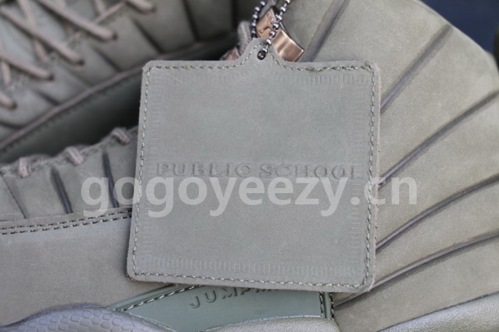 Authentic PSNY x Air Jordan 12 Olive