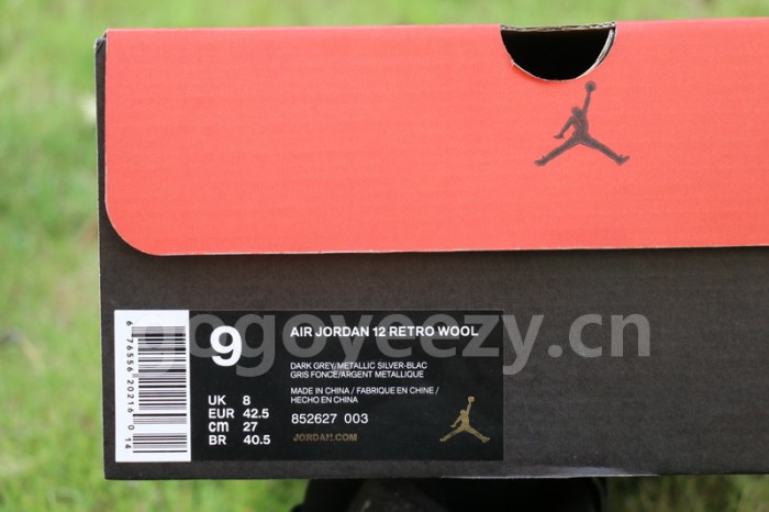 Authentic Air Jordan 12 Wool