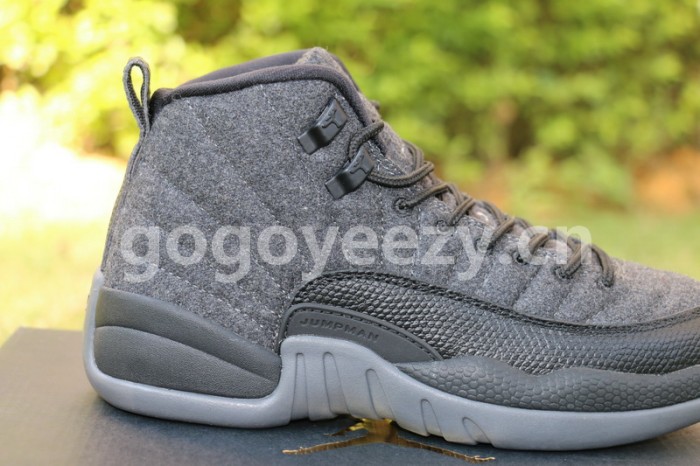 Authentic Air Jordan 12 Wool Gs