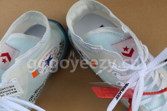 Authentic OFF White x Converse