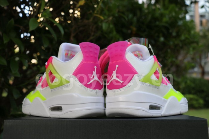 Authentic Air Jordan 4 GS “Lemon Venom”