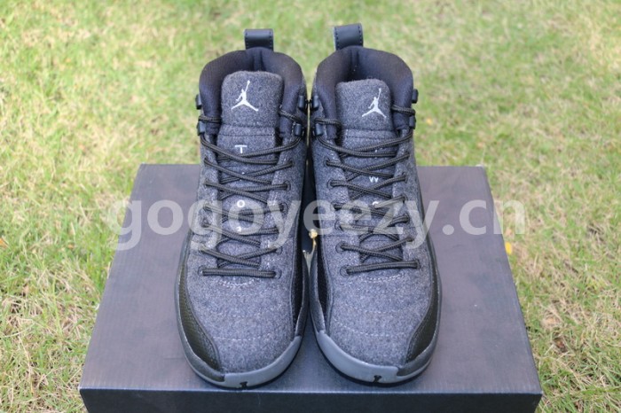 Authentic Air Jordan 12 Wool Gs
