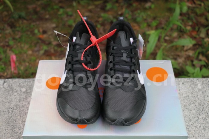 Authentic Off White x Nike Zoom Fly Black