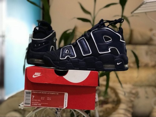 Authentic Nike Air More Uptempo Navy GS