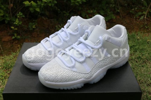 Authentic Air Jordan 11 Low GS PRM HC “Frost White”