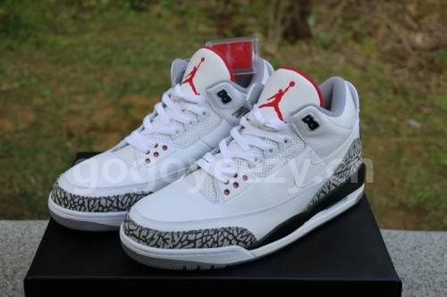 Authentic Air Jordan 3 JTH NRG Fire Red
