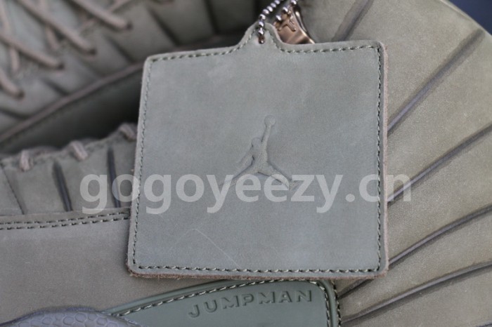 Authentic PSNY x Air Jordan 12 Olive