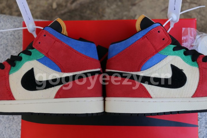 Authentic Blue The Great x Air Jordan 1 Mid “Fearless”