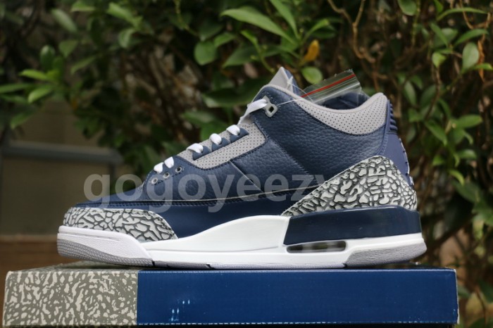 Authentic Air Jordan 3“Midnight Navy”