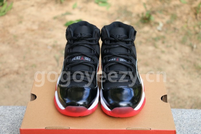 Authentic Air Jordan 11 Bred 2019 GS