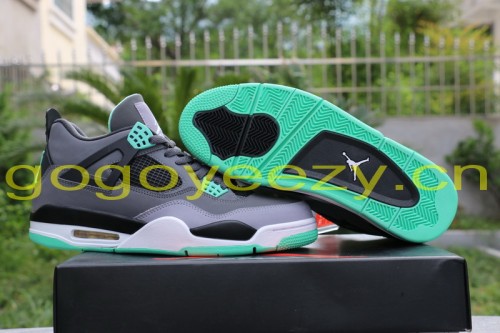 Authentic Air Jordan 4 “Green Glow”