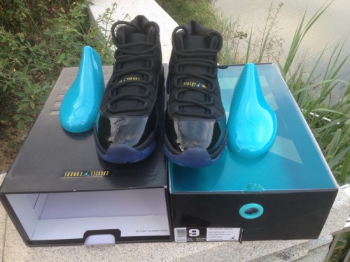 Authentic Air Jordan 11 Gamma Blue shoes Man
