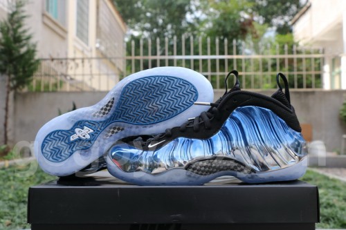 Authentic Nike Air Foamposite One “Blue Mirror”