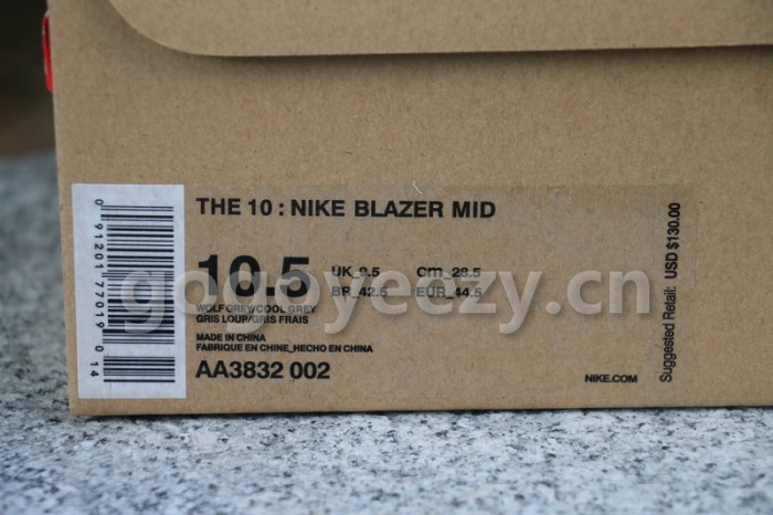 Authentic OFF-WHITE x Nike Blazer Studio Mid