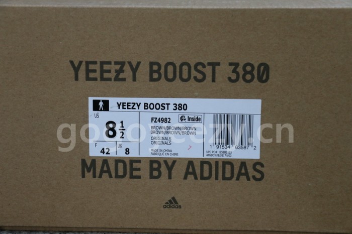 Authentic Yeezy Boost 380 Brown