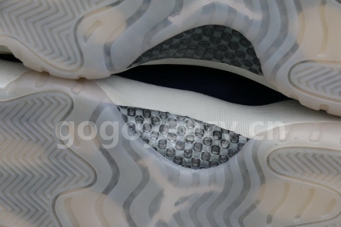 Authentic Air Jordan XI Navy Blue Suede
