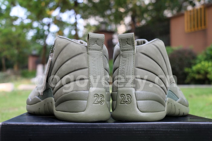 Authentic PSNY x Air Jordan 12 Olive