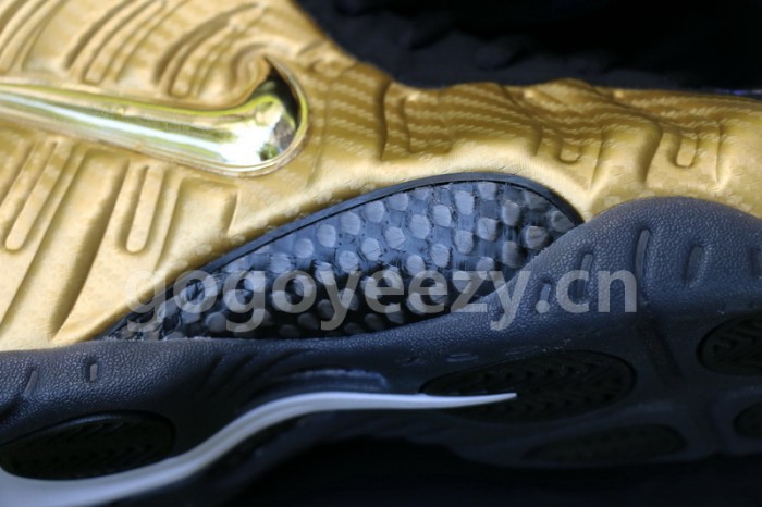 Authentic Air Foamposite Pro “Metallic Gold”