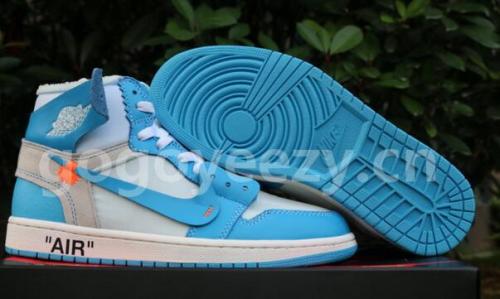 Authentic OFF-WHITE x Air Jordan 1 “UNC” GS