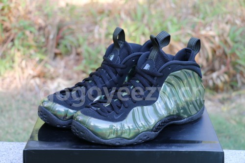 Authentic Air Foamposite One Legion Green