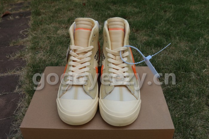 Authentic OFF-WHITE x Nike Blazer Mid “All Hallow’s Eve”