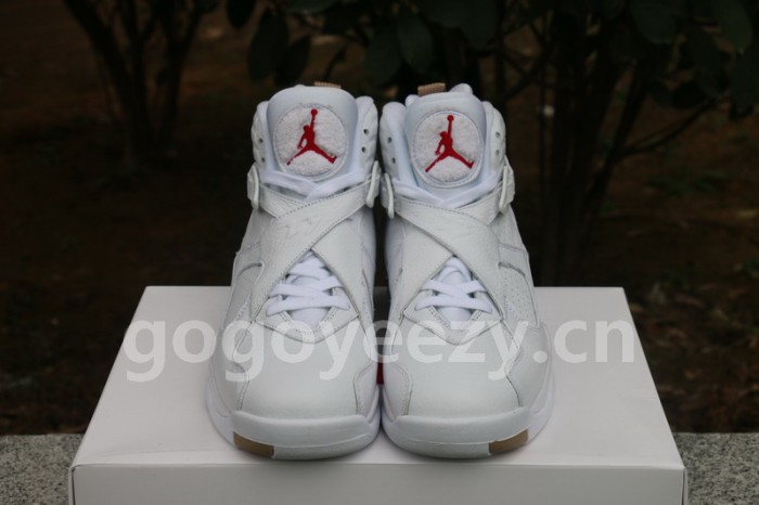 Authentic Air Jordan 8 OVO White