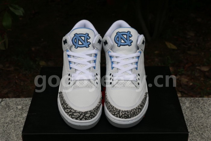 Authentic Air Jordan 3 UNC PE