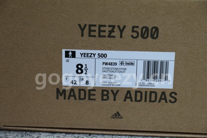 Authentic Yeezy 500 Boost “Stone”
