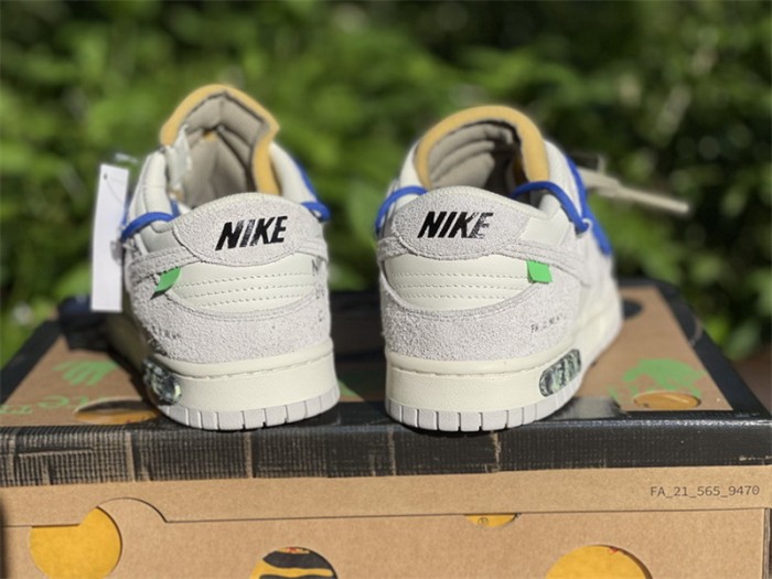 Authentic OFF-WHITE x Nike Dunk Low “The 50”   DJ0950 104