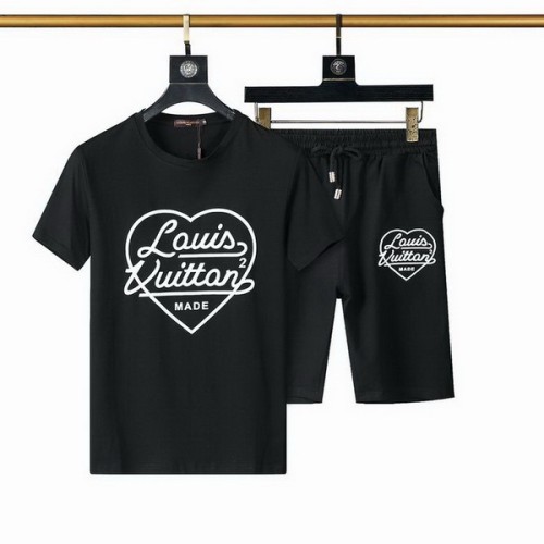 LV short sleeve men suit-130(M-XXXL)