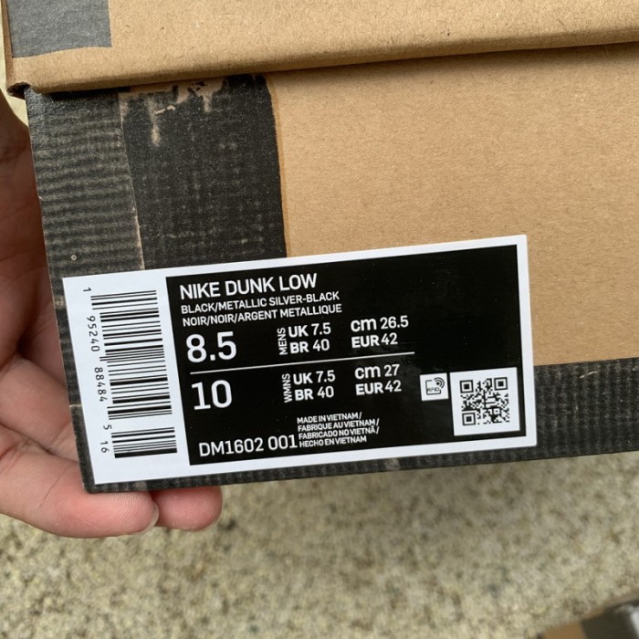 Authentic OFF-WHITE x Nike Dunk Low “The 50”  DM1602 001