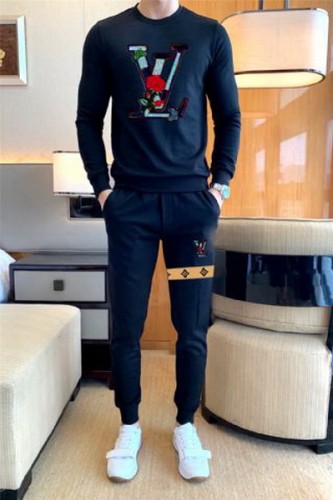 LV long sleeve men suit-250(M-XXXL)