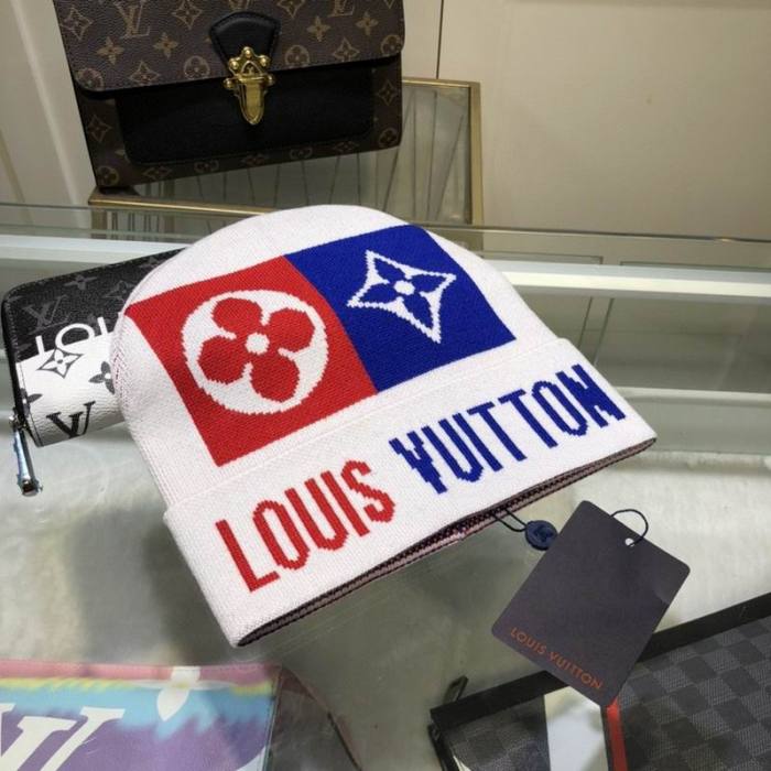 LV Wool Cap Scarf AAA-145