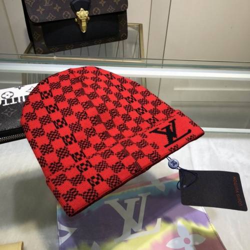LV Wool Cap Scarf AAA-113