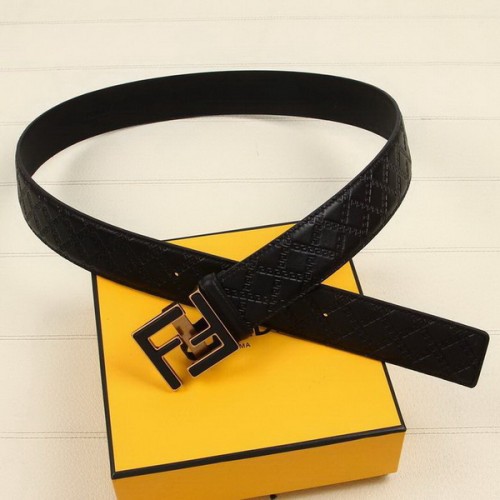 Super Perfect Quality FD Belts(100% Genuine Leather,steel Buckle)-298
