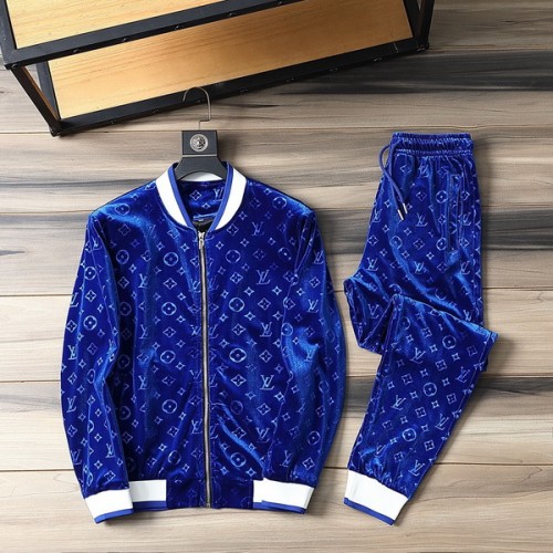 LV long sleeve men suit-236(M-XXXL)