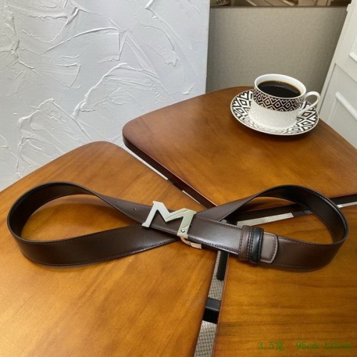 Super Perfect Quality MontBlanc Belts(100% Genuine Leather,steel Buckle)-033