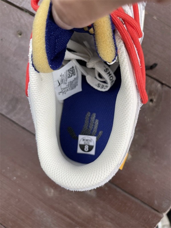 Authentic OFF-WHITE x Nike Dunk Low “The 50”  DM0950 110